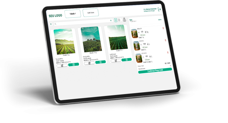 Submenu em app da empresa